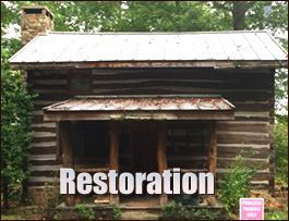 Historic Log Cabin Restoration  Gibsonburg, Ohio